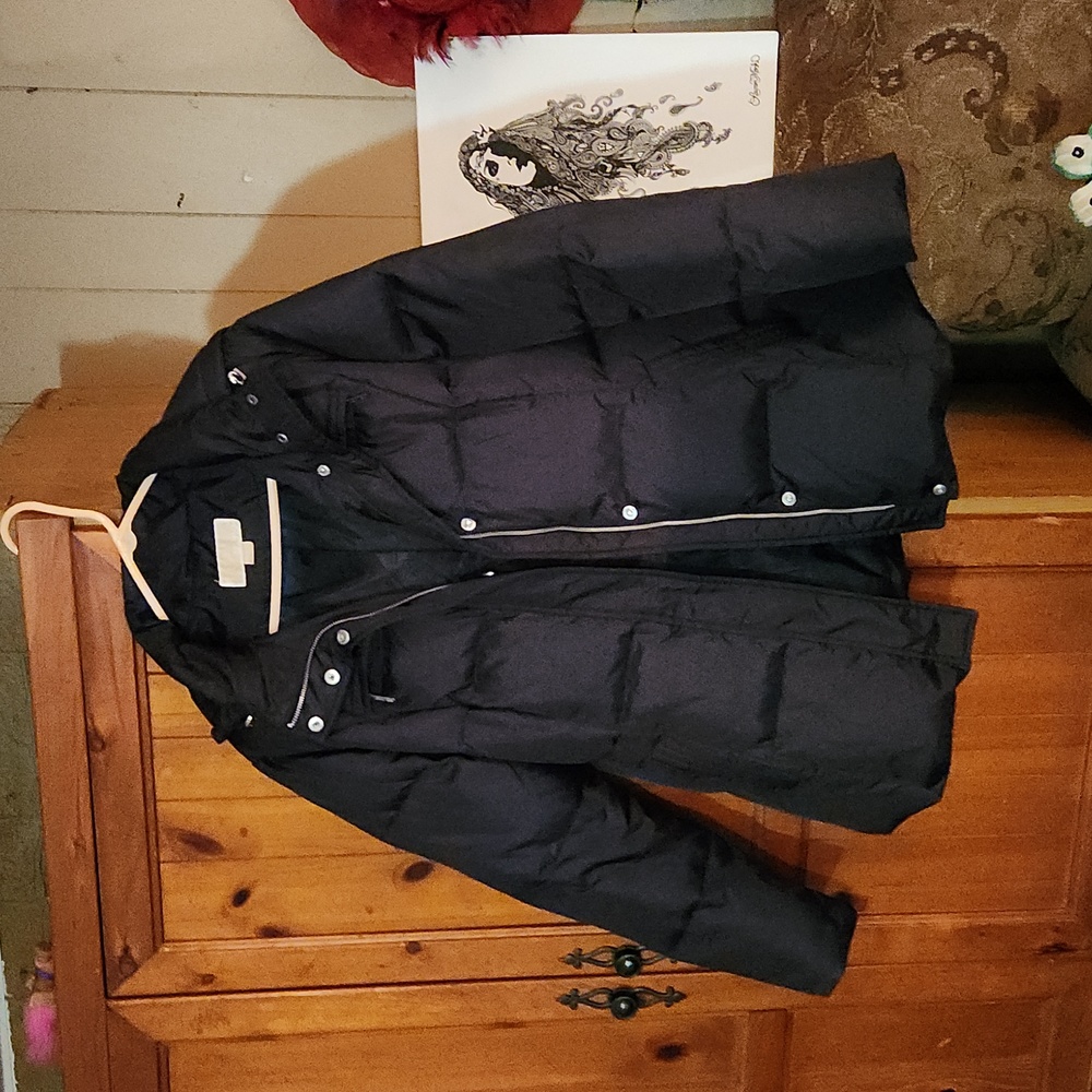 Michael Kors] black puffy jacket size M